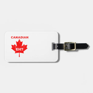 Canadees? Maple Leaf Bagagelabel