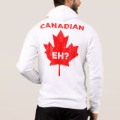 Canadees? Maple Leaf Hoodie (Achterkant)