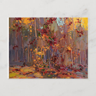 Canadees mappenboom schilderen door Tom Thomson Briefkaart