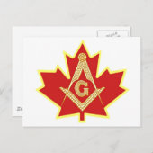 CANADEES MASON BRIEFKAART (Voorkant / Achterkant)
