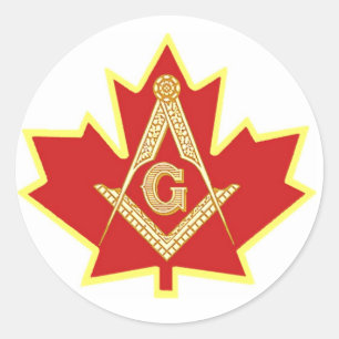 CANADEES MASON RONDE STICKER