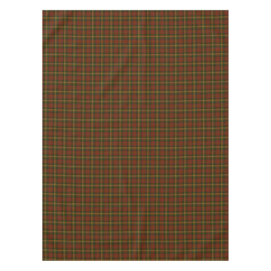 Canadees Nationaal Maple Leaf Tartan Tafelkleed (Voorkant)