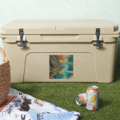 Canadees Natuur olieverf dat het sluimerende lands Sticker (Koeler)