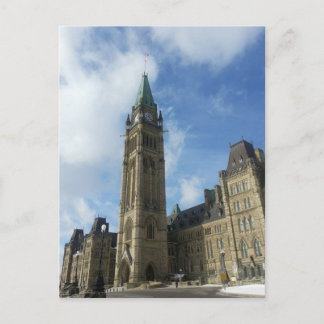 Canadees parlement in Ottawa Briefkaart