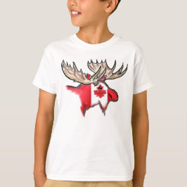 Canadees pride Canada vlag t-shirt