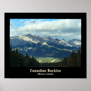 Canadees Rockies, Alberta Canada Wall Poster