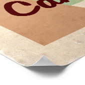 Canadees Rockies -  effect Poster (Hoek)