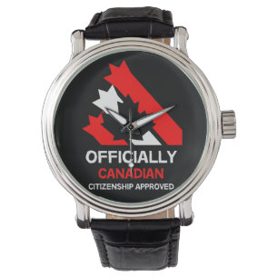 Canadees staatsburgerschap   Cadeau   Mok bij fees Horloge