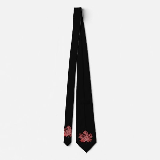 Canadees Stropdas van Maple Leaf (Achterkant)