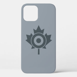 Canadees symbool Maple Leaf Roundel Mod iPhone 12 Hoesje