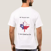 Canadees/Texas T-shirt (Achterkant)
