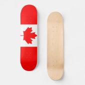 Canadees vlaggenskateboard skateboard (Voorkant)