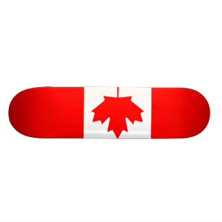 Canadees vlaggenskateboard skateboard