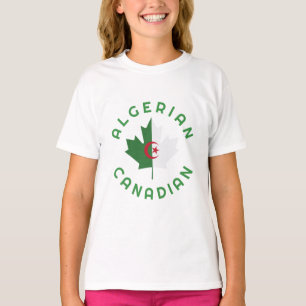 Canadese Algerijnse wortels T-shirt