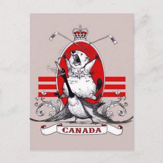 Canadese anarchie briefkaart (Voorkant)