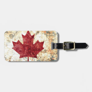 Canadese aple Leaf Bagagelabel