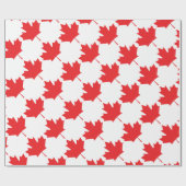 Canadese aple Leaf Cadeaupapier (Vlak)