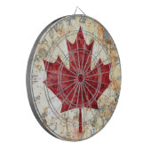 Canadese aple Leaf Dartbord (Voorkant Links)