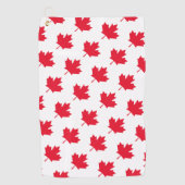 Canadese aple Leaf Golfhanddoek (Voorkant)