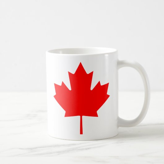 Canadese aple Leaf Koffiemok (Rechts)