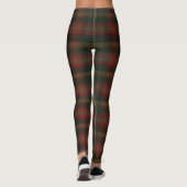 Canadese aple Leaf Original Tartan Leggings (Achterkant)