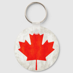 Canadese aple Leaf Sleutelhanger