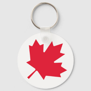 Canadese aple Leaf Sleutelhanger