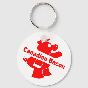 Canadese Bacon Sleutelhanger
