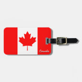 Canadese Bagagelabels, patriottische Canadese vlag Bagagelabel (Voorkant horizontaal)