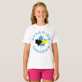 Canadese Bahamaanse roots T-shirt (Voorkant volledig)