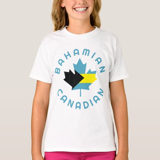 Canadese Bahamaanse roots T-shirt (Voorkant)