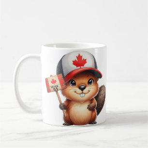 Canadese bever nooit 51 koffiemok