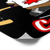 Canadese bever poster (Hoek)