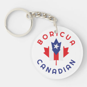 Canadese Boricua Roots Sleutelhanger