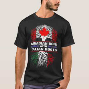 Canadese born met Italiaanse rots T-shirt