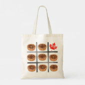 Canadese Boter Tart Raisin Debat Canada sterk Tote Bag (Achterkant)