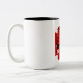 Canadese Burgerschapsviering Tweekleurige Koffiemok (Links)