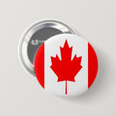 Canadese Button voor de vlaggenronde (Voorkant /achterkant)