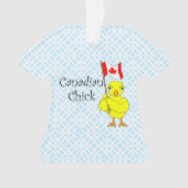 Canadese chick ornament (voorkant)