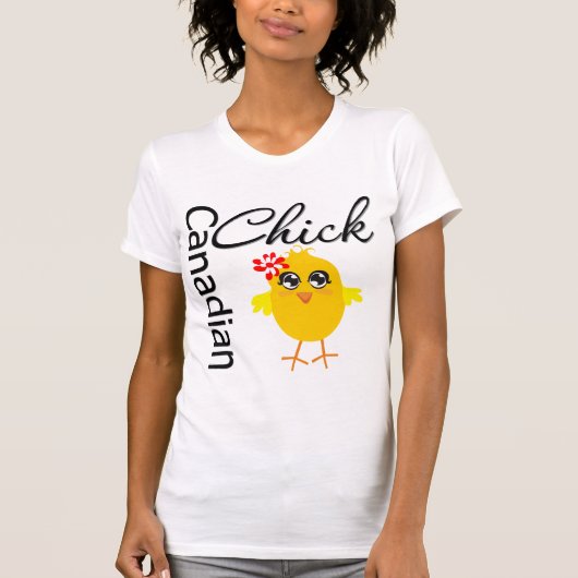 Canadese chick t-shirt (Voorkant)