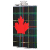 Canadese Cottage Plaid Maple Leaf Heupfles (Links)