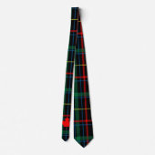 Canadese Cottage Plaid Maple Leaf Stropdas (Achterkant)