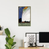 Canadese cruisereizen Poster (Thuiskantoor)