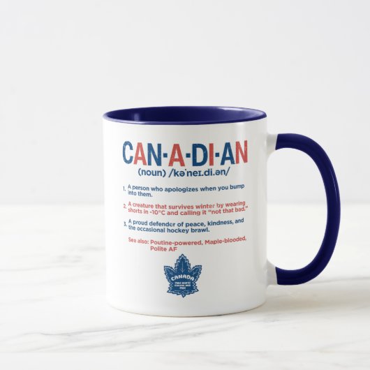 Canadese definitie mok (Rechts)