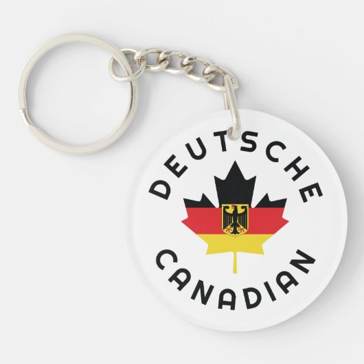 Canadese Deutsche Roots Sleutelhanger (Voorkant)