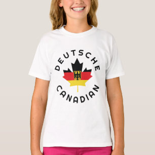 Canadese Deutsche Roots T-shirt