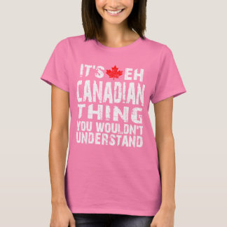 Canadese dingen t-shirt
