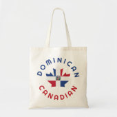 Canadese Dominicaanse Roots Tote Bag (Voorkant)