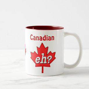 Canadese Eh? Tweekleurige Koffiemok
