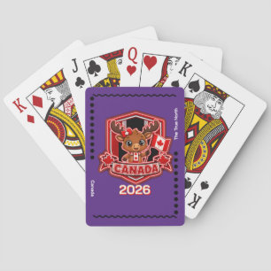 Canadese Eland Kinderen Pokerkaarten